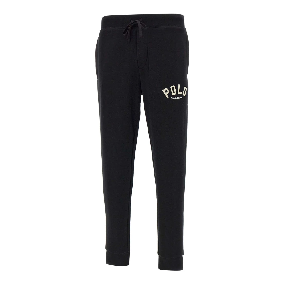 Polo Ralph Lauren Zwarte Katoenen Classics Jogger Broek Black Heren