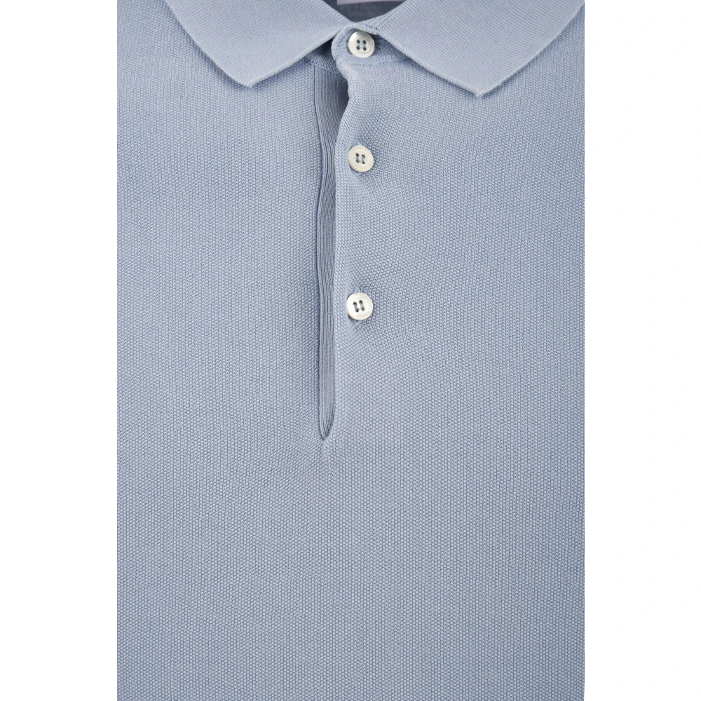 Aspesi Polo Shirts Blue Heren