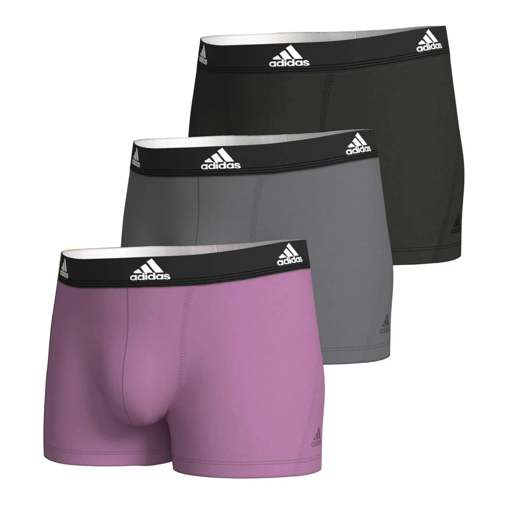 Adidas Sportswear Boxershort "Active Flex Cotton" met zachte naadverwerking en tonale logo (3 stuks)