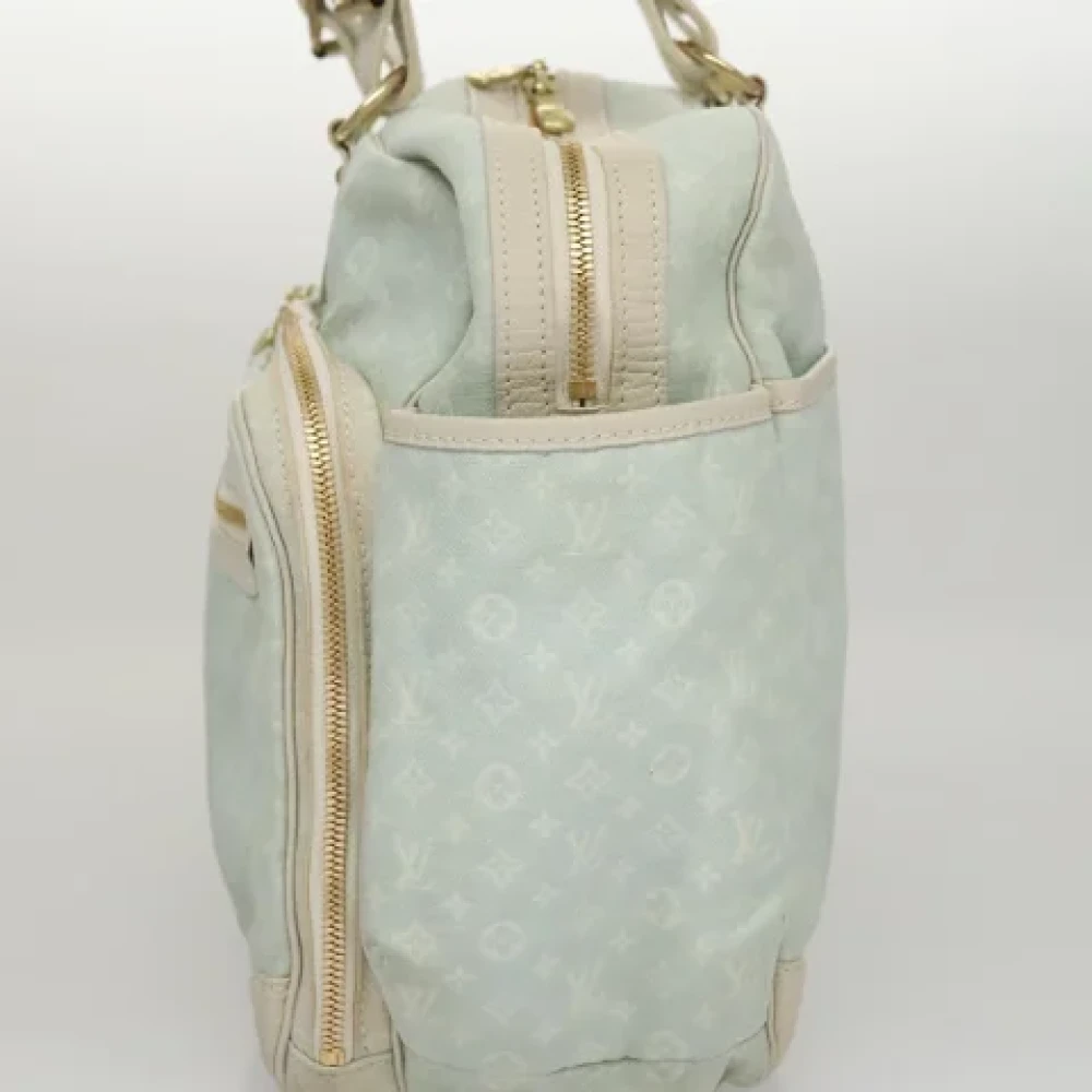 Louis Vuitton Vintage Pre-owned Canvas handbags Blue Dames