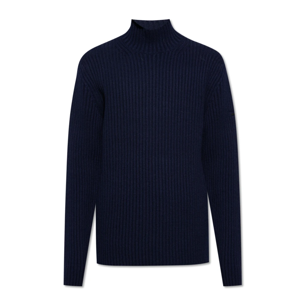 Norse Projects Wollen coltrui Blue Heren