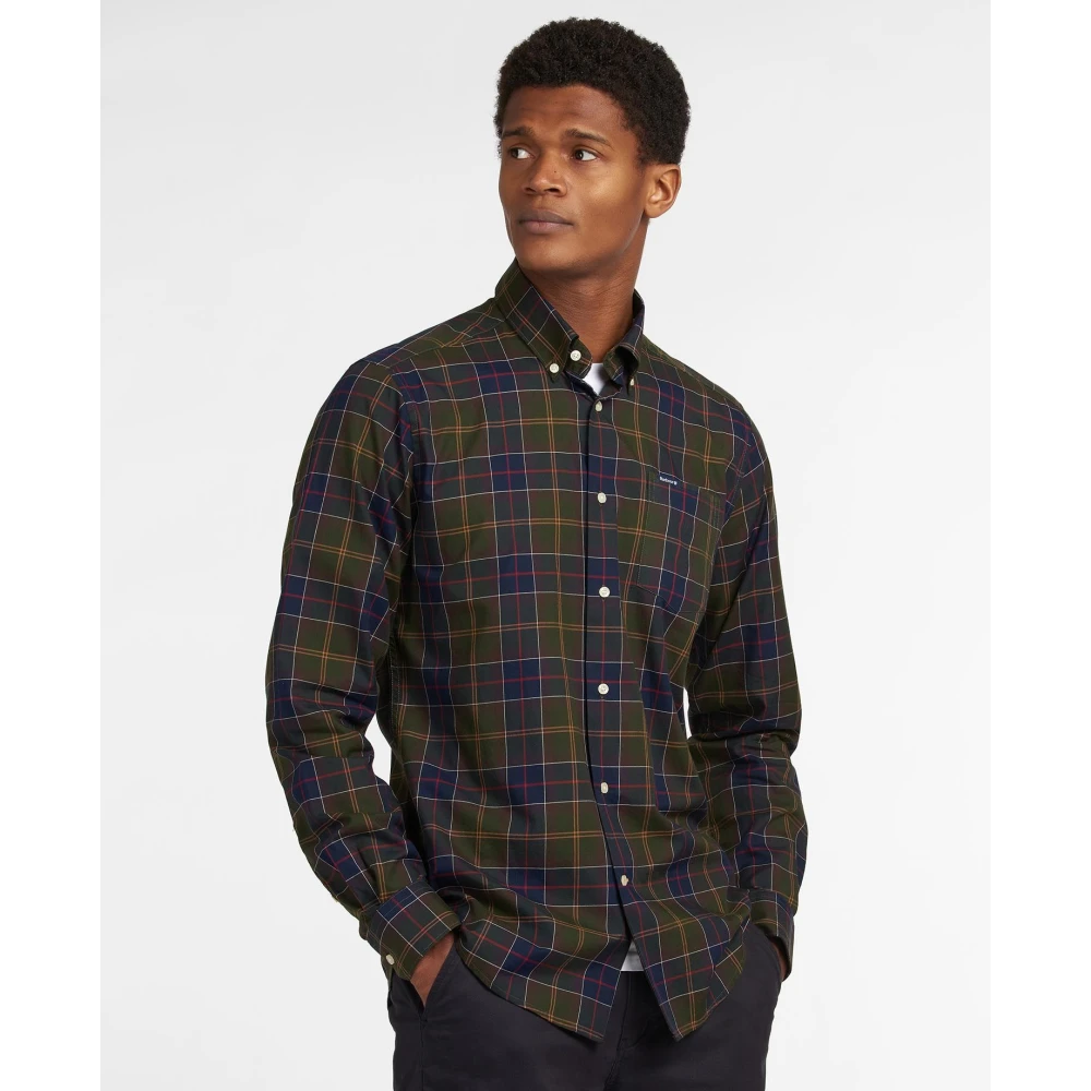 Barbour Klassieke Tartan Getailleerde Overhemd Multicolor Heren