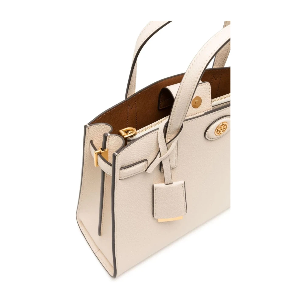 TORY BURCH Casual Beige Leren Schoudertas Beige Dames