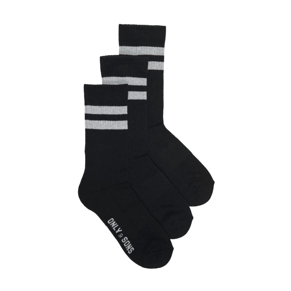 Only & Sons Stijlvolle Sokken Black Heren