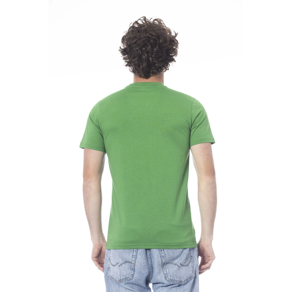 Cavalli Class Kleding T-shirt Green Heren