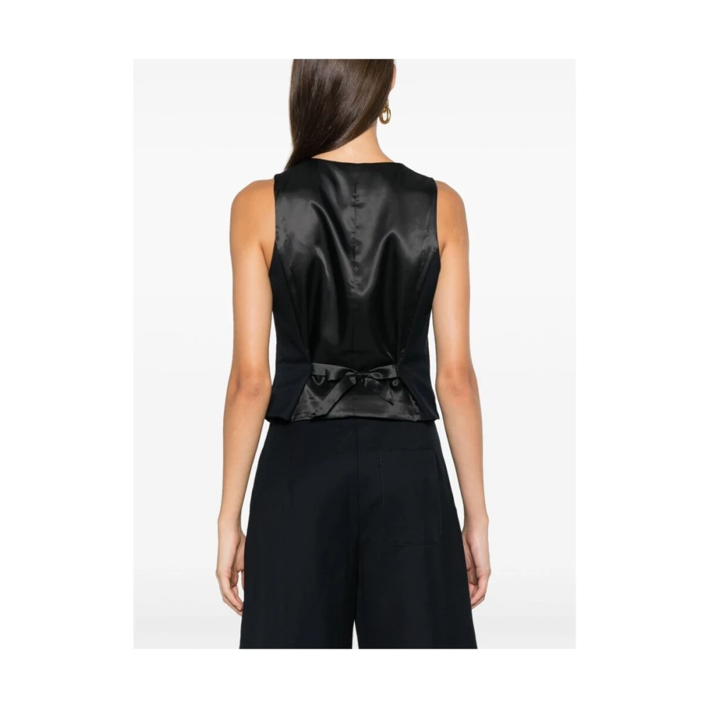 BAUM UND PFERDGARTEN Donkerblauw Maatwerk Gilet Blue Dames