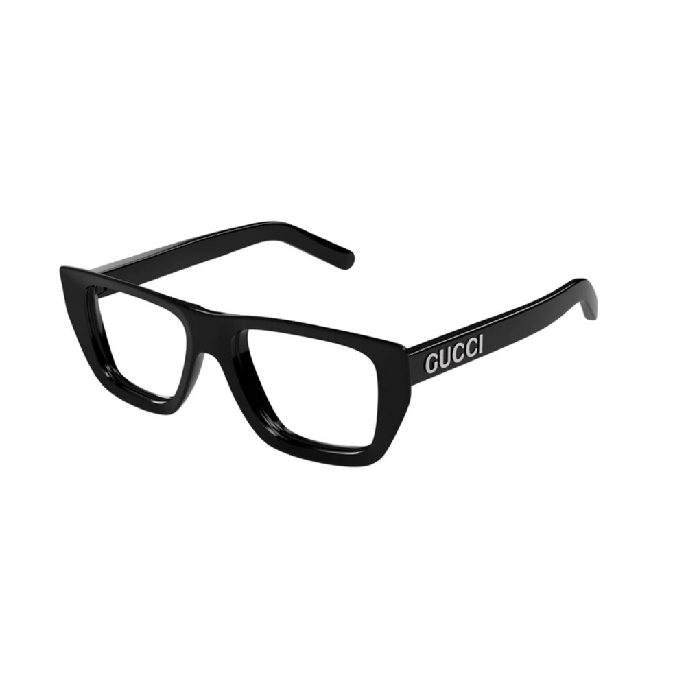 Gucci Men's Black Glasses, 52 Mm, Optical Frame