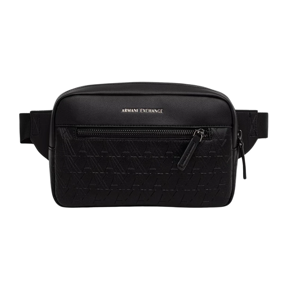 Armani Exchange Marsupio Con Logo E Tasca Frontale Con Zip - Immagine 2