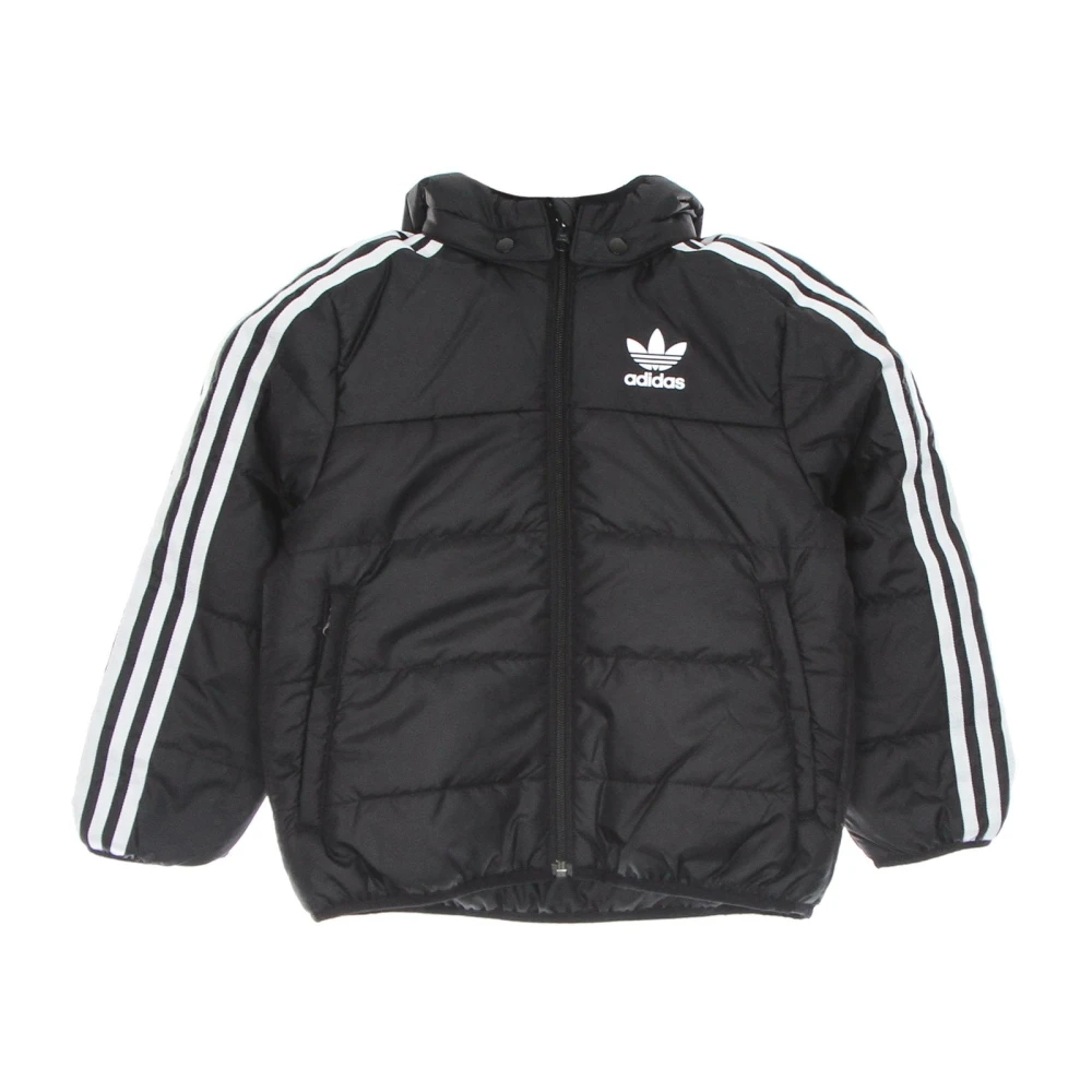 Adidas Boys Black Winter Jackets, Y, Padded Jacket With