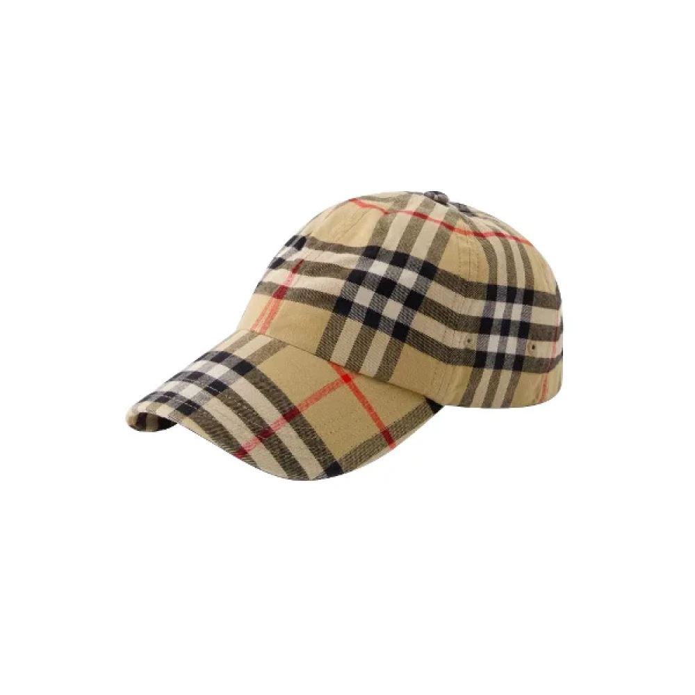 Burberry Cotton hats Beige Unisex