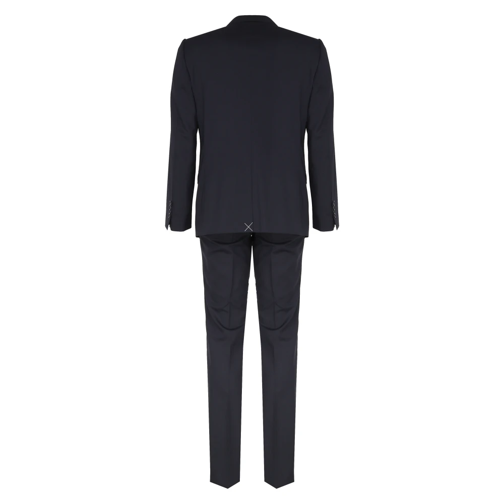 Dolce & Gabbana Blauwe Jurken 2ButtonsSuit Blue Heren