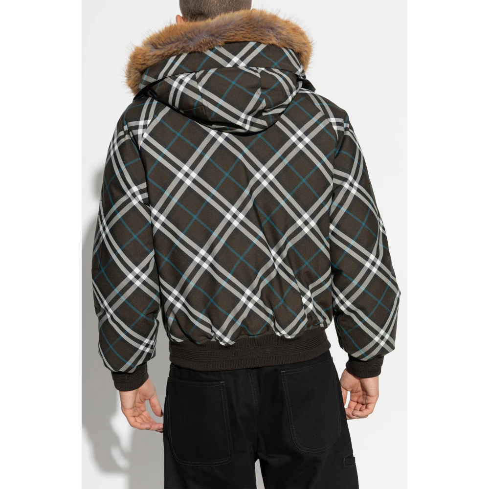 Burberry Jas met ruitpatroon Multicolor Heren