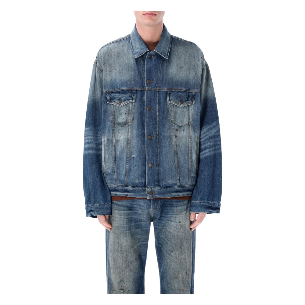 Acne Studios Men's Blue Robert Denim Jacket