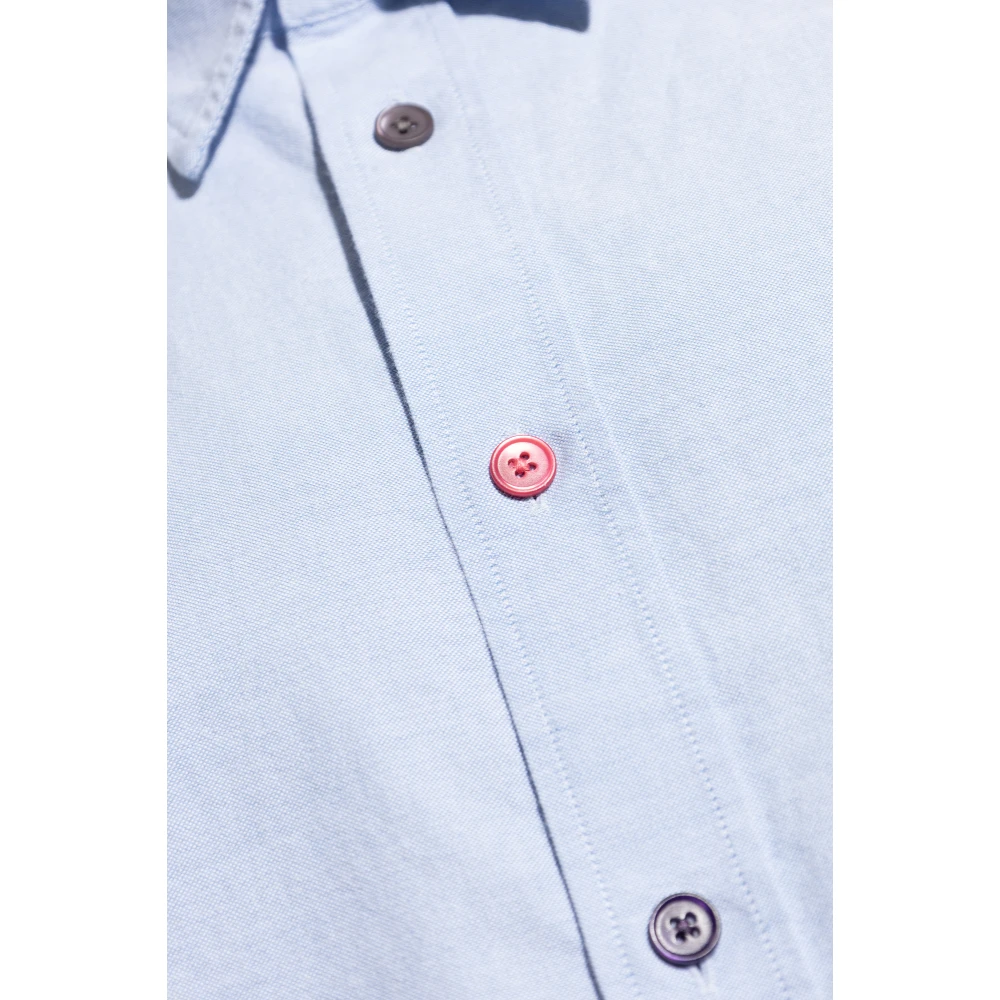 PS By Paul Smith Katoenen shirt Blue Heren