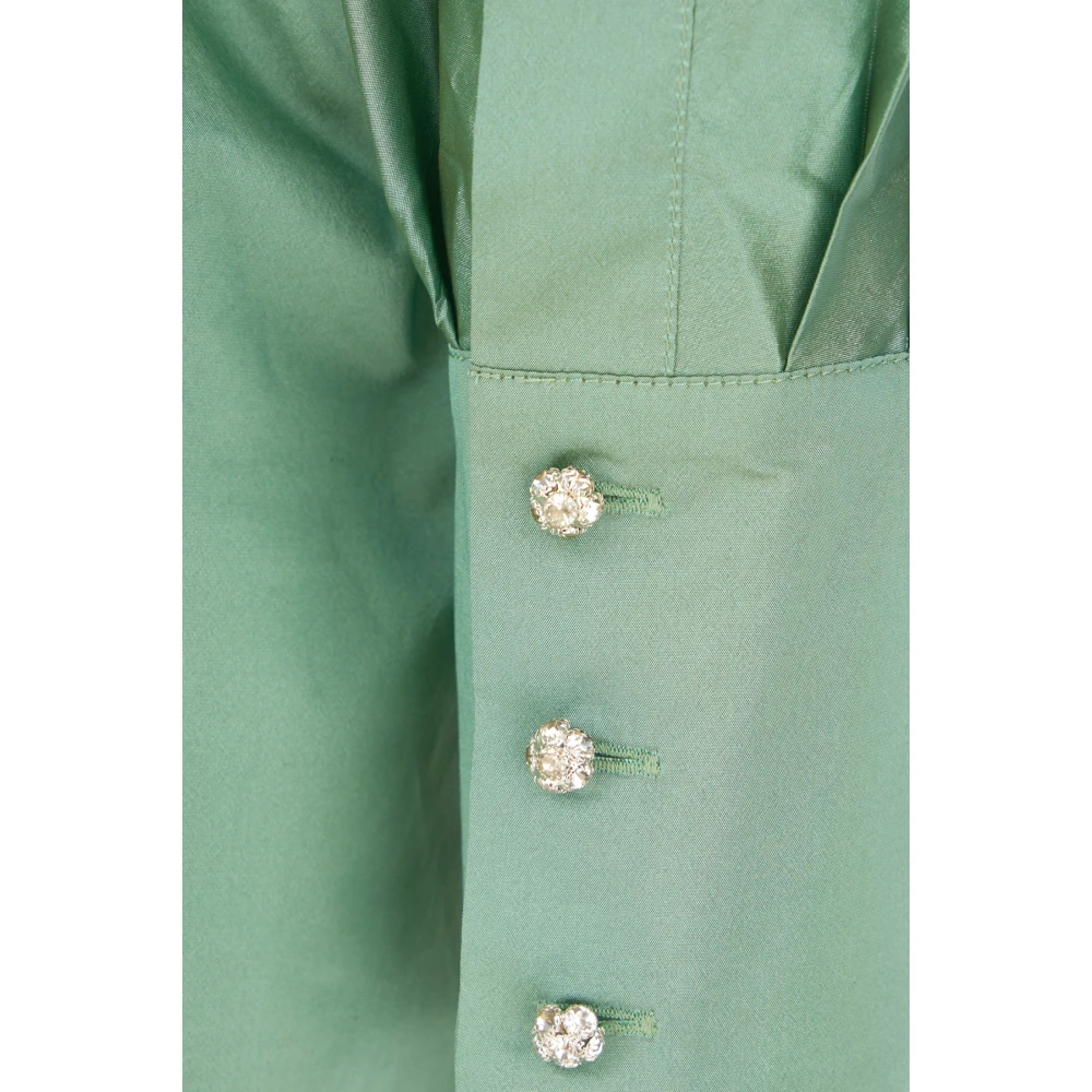 Max Mara Stijlvolle Overhemden Green Dames