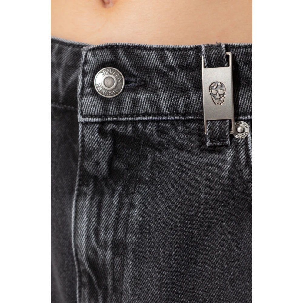 alexander mcqueen Loszittende jeans Gray Dames