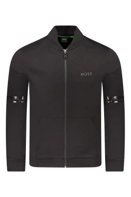 Lång sweatshirt med dragkedja
