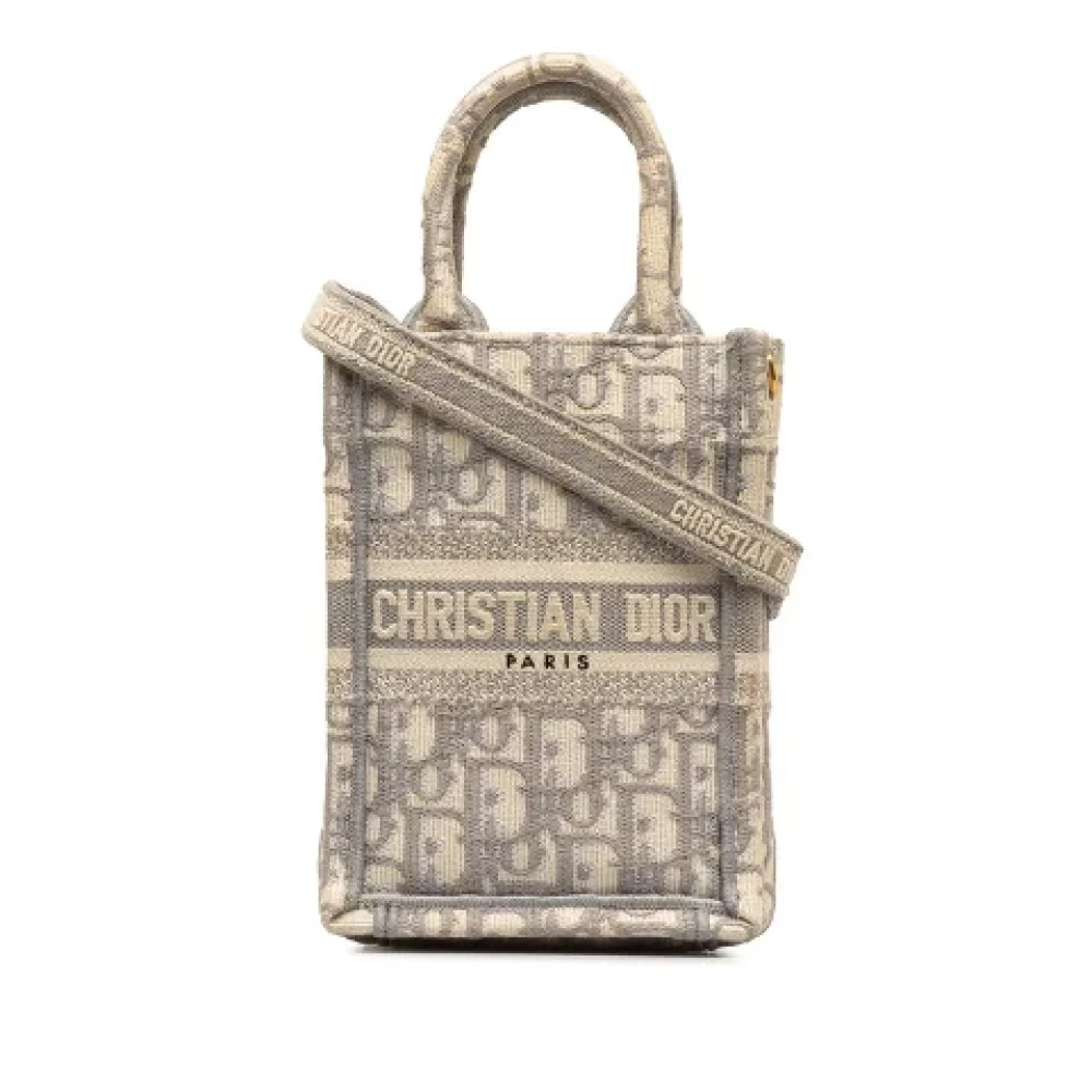 Dior Vintage Pre-owned Cotton dior-bags White Dames