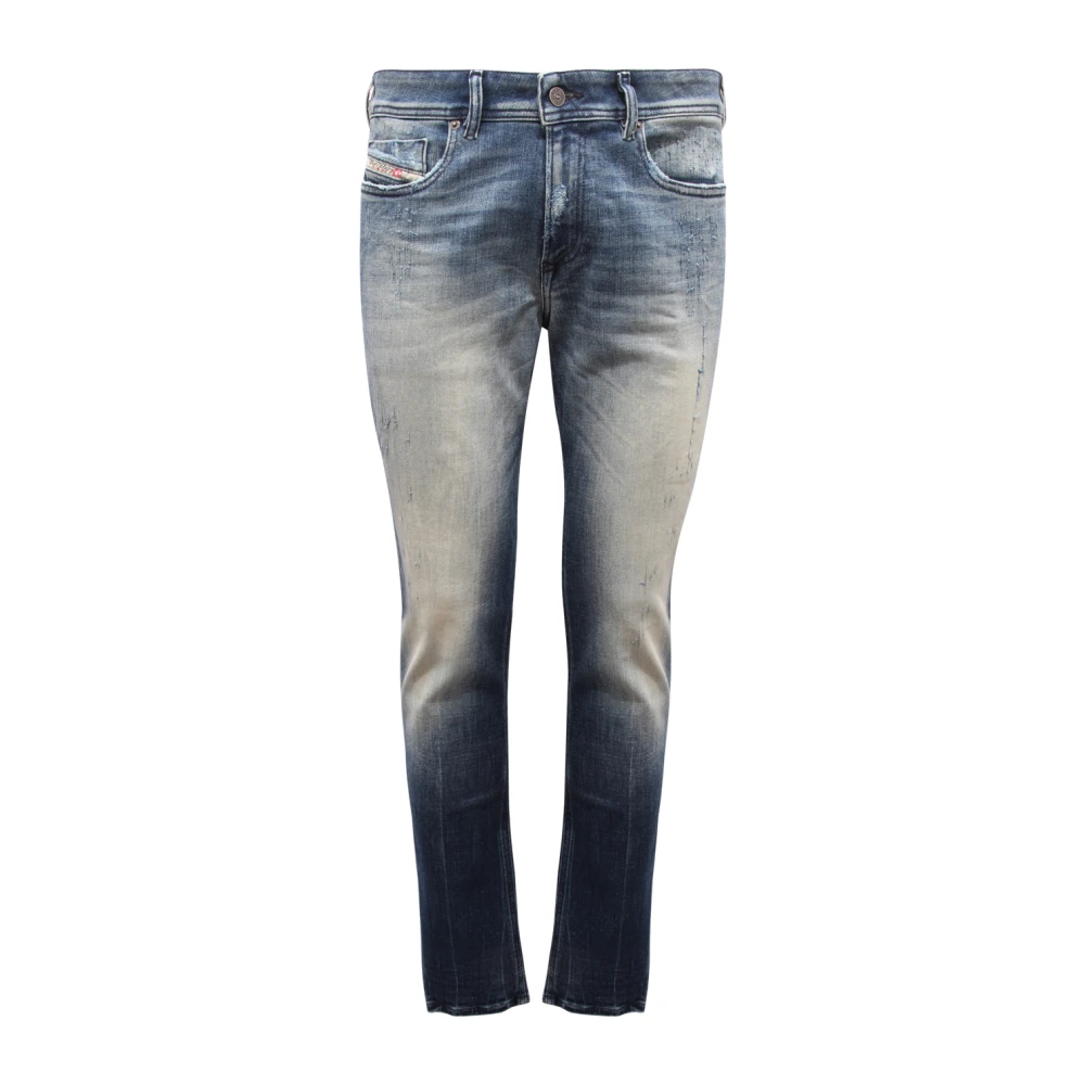 Diesel Mannelijk Blauw Jeans Heren, W33, 1979 Sleenker Skinny Fit Broeken