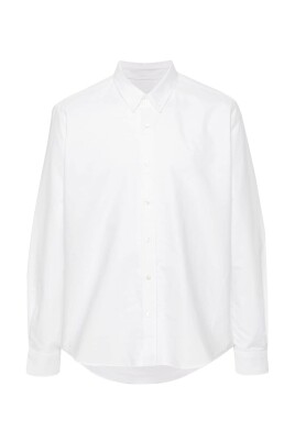 white-cotton-button-down-shirt
