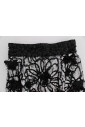 black-crystal-sequined-high-waist-mini-shorts