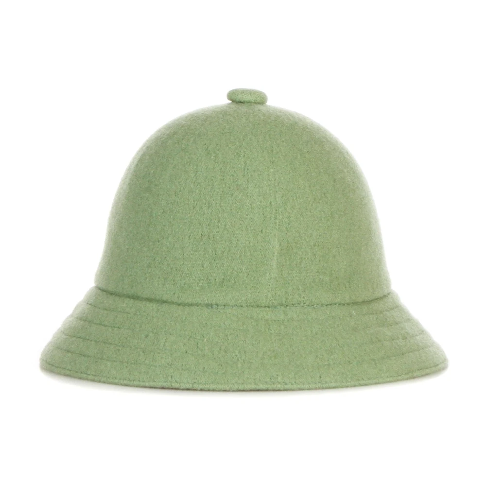Kangol Wollen Vissershoed Olijfgroen Green Heren