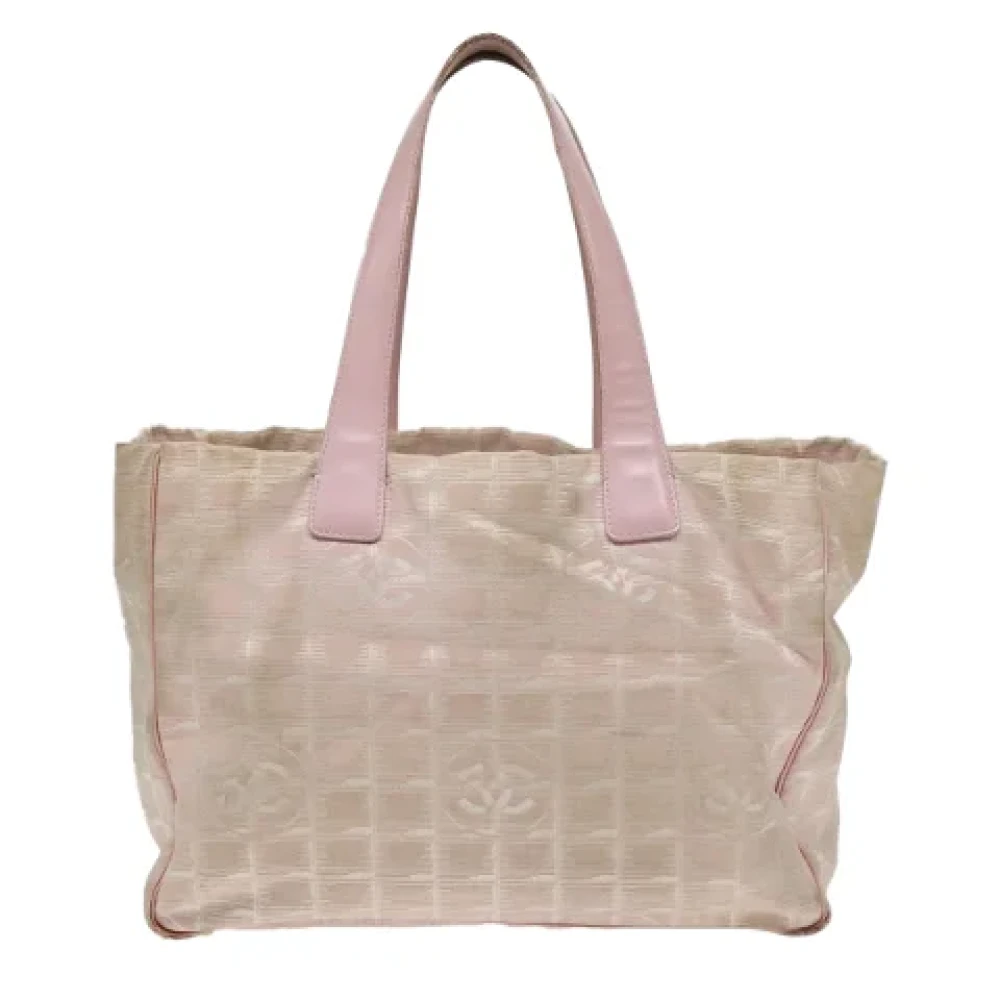 Chanel Vintage Pre-owned Leather handbags Pink Dames