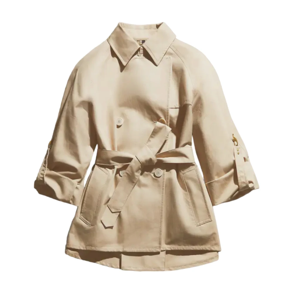 Fay Vrouw Beige Jassen Dames, L, Trenchcoat