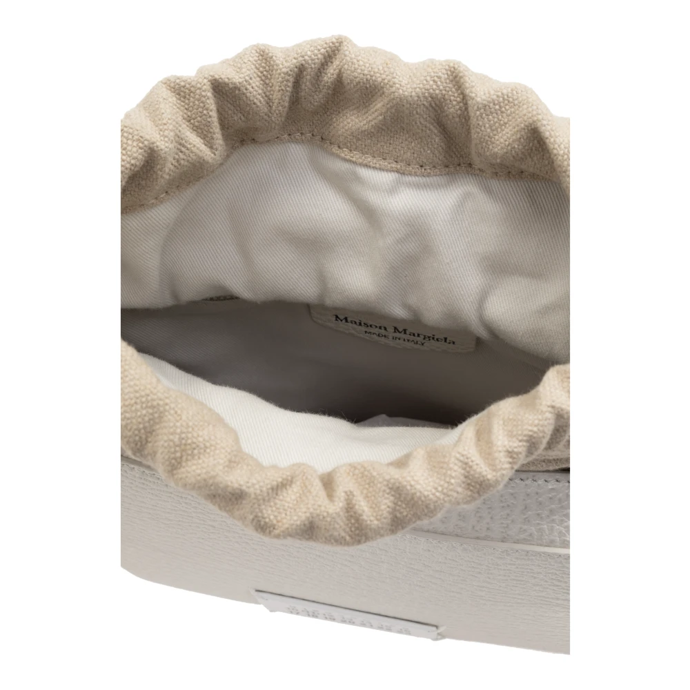 Maison Margiela Schoudertas '5Ac Camera' Beige Dames