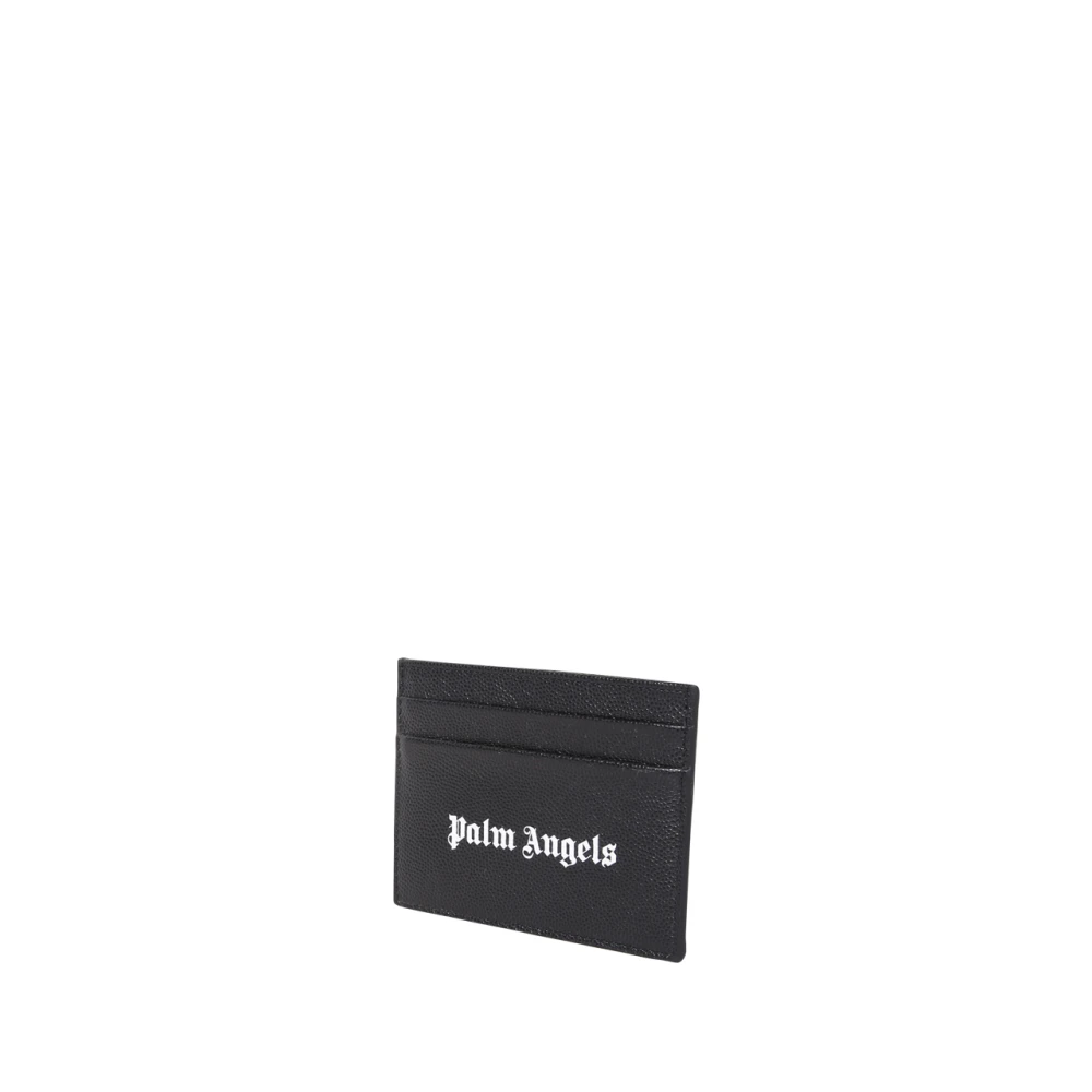 Palm Angels Zwart Wit Kaviaar Kaarthouder Black Heren