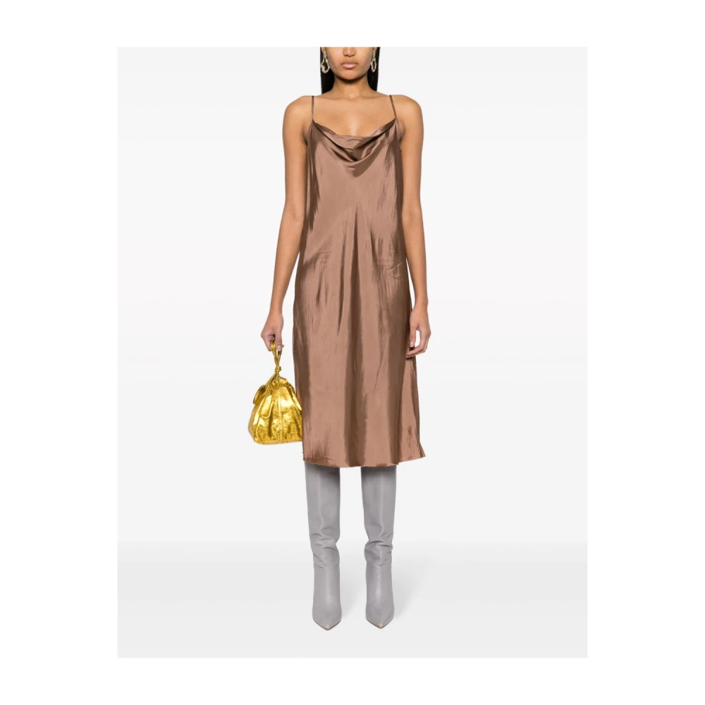 Dries Van Noten Elegante Jurk voor Vrouwen Yellow Dames