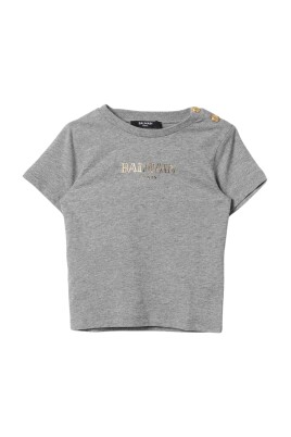 enfants-t-shirt-logo-gris