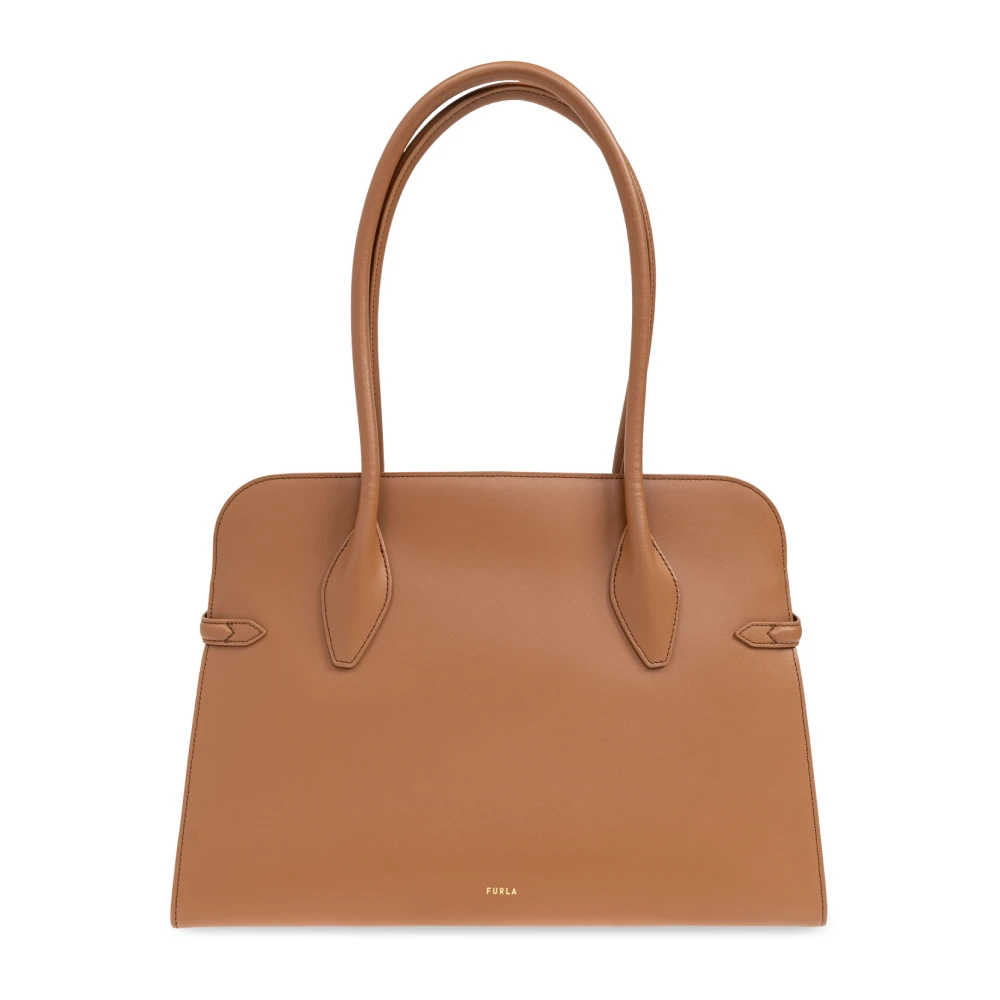 Furla Schoudertas Goccia Large Brown Dames