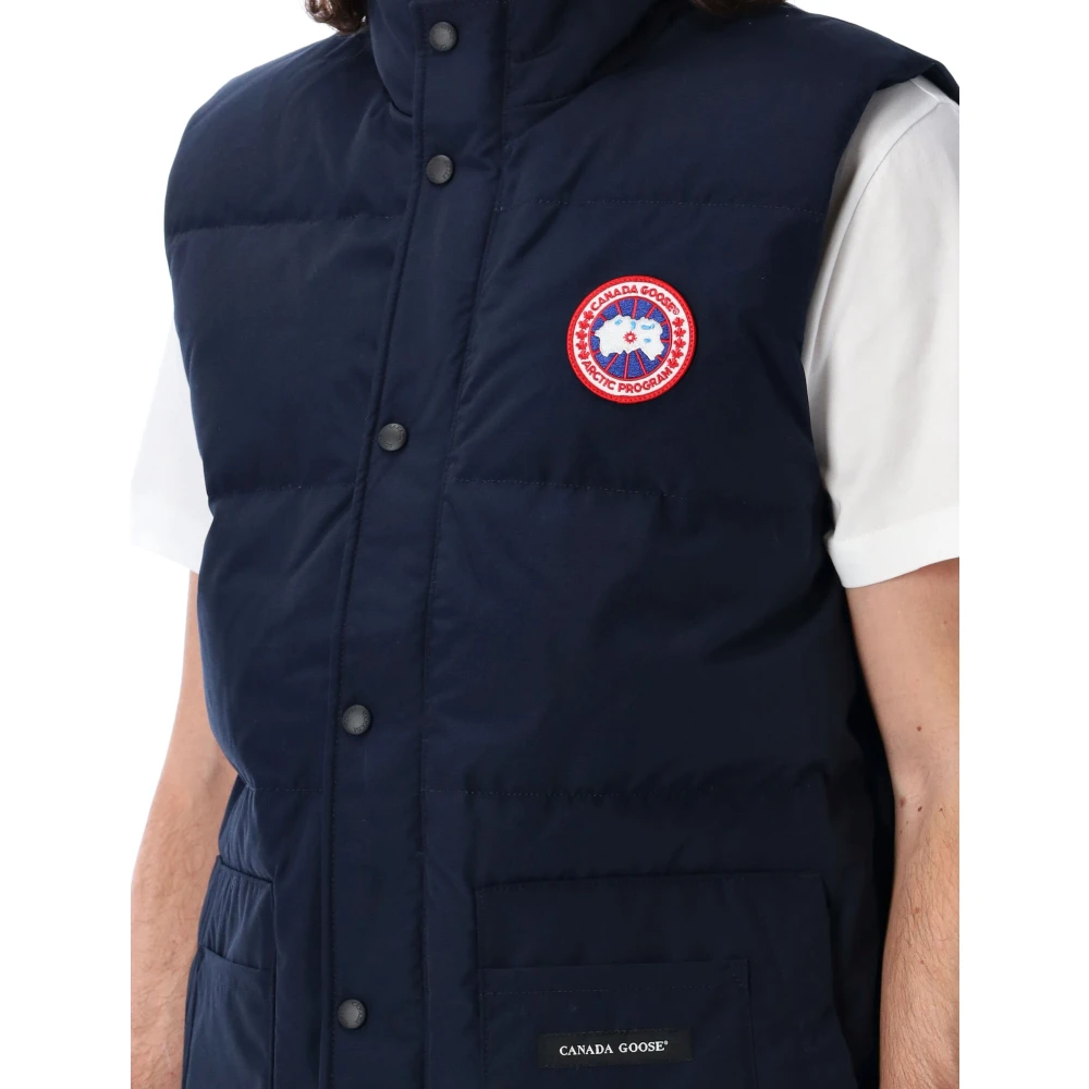 Canada Goose Arctic Tech Freestyle Crew Vest Outerwear Blue Heren
