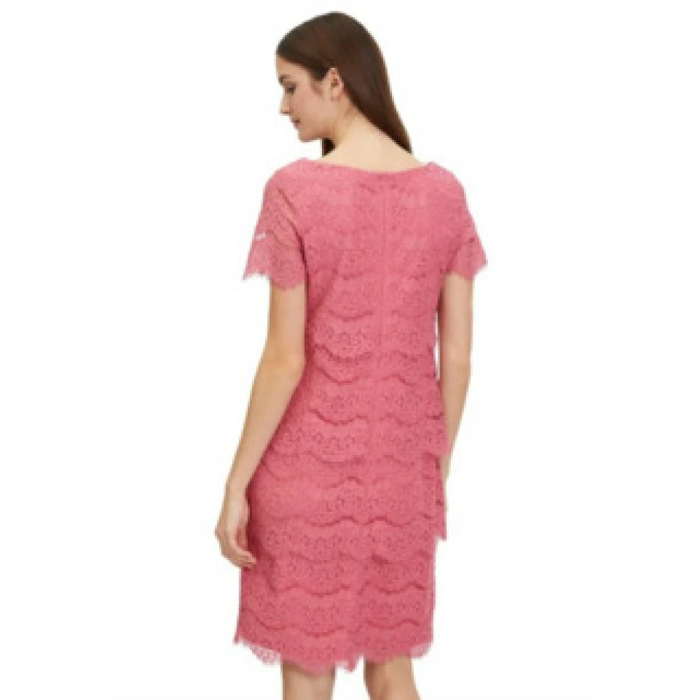 Vera Mont Roze Jurk Kort Pink Dames