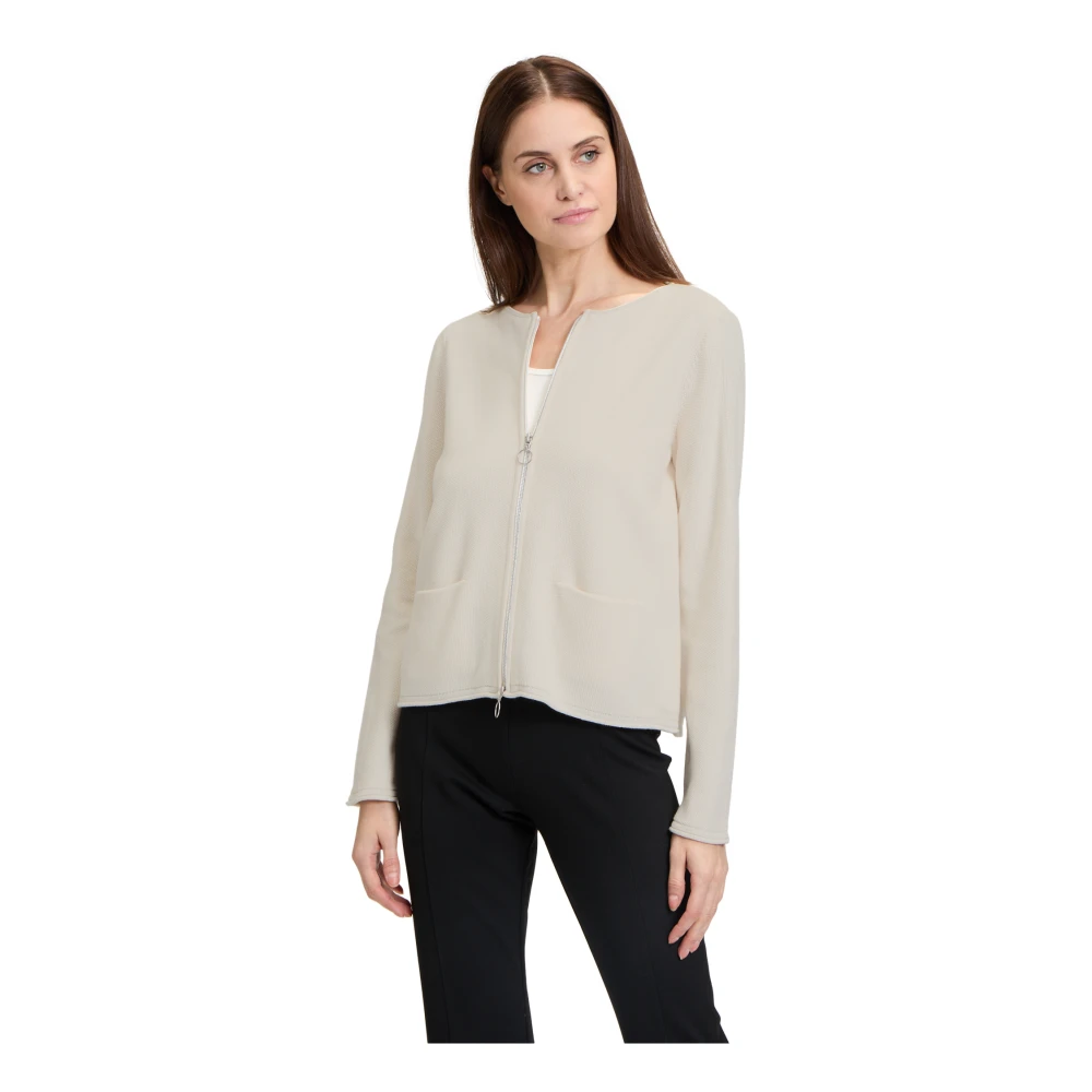 Betty Barclay Glitter Ritsvest Beige Dames