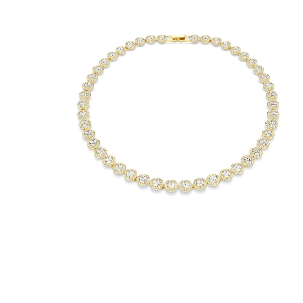 Swarovski Donna Giallo Accessori, Taglia Unica, New,