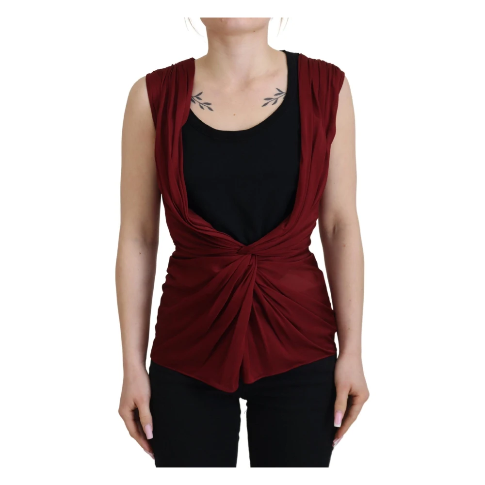 Tops > Sleeveless Tops - - Dolce & Gabbana - Modalova