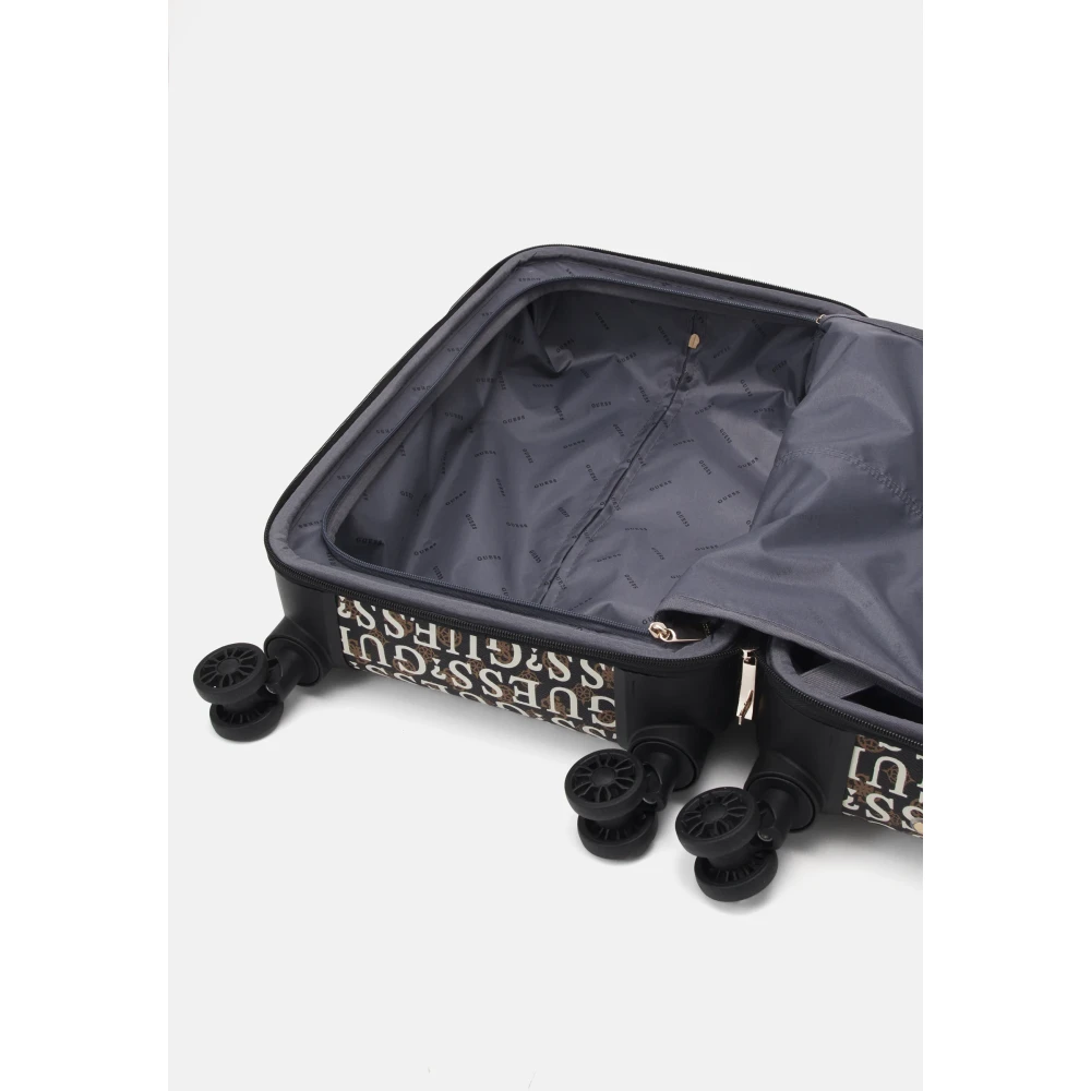 Guess Stark Travel Trolley Dames Zwart Bruin Multicolor Dames