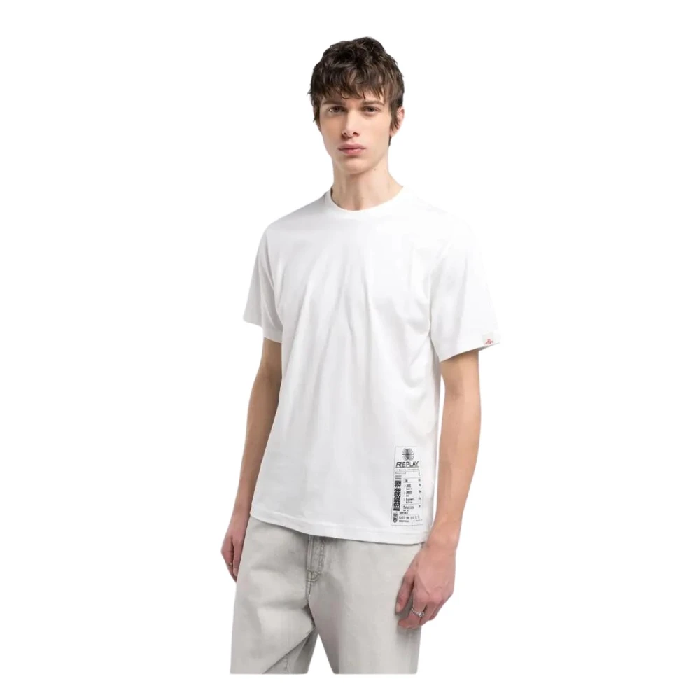 Replay - Tops > T-Shirts - White - Replay - Modalova