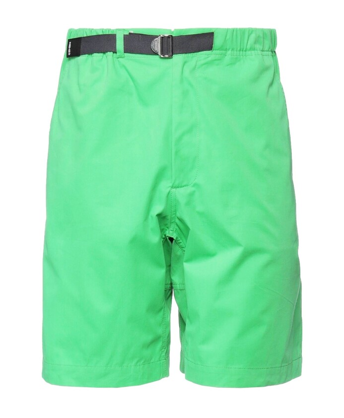 shorts-en-coton-vert-taille-elastique