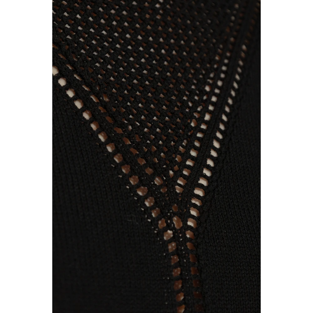Jil Sander Wollen trui Black Dames