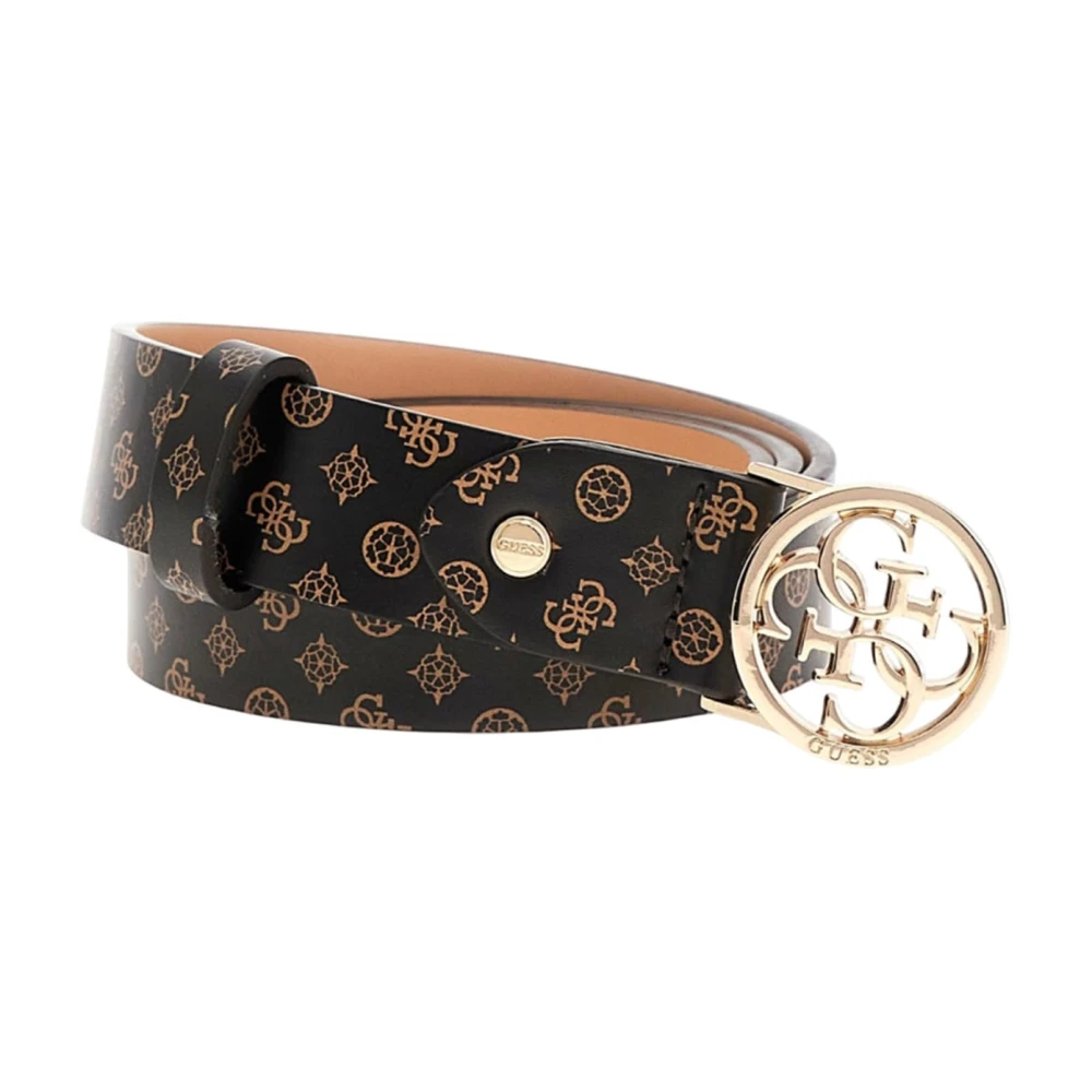 Guess Bruin Synthetisch Dames Riem Brown Dames