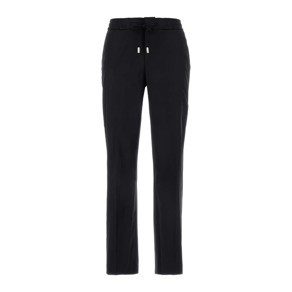PT Torino Midnight Blue Slim-Fit Wool Trousers Blue Dames