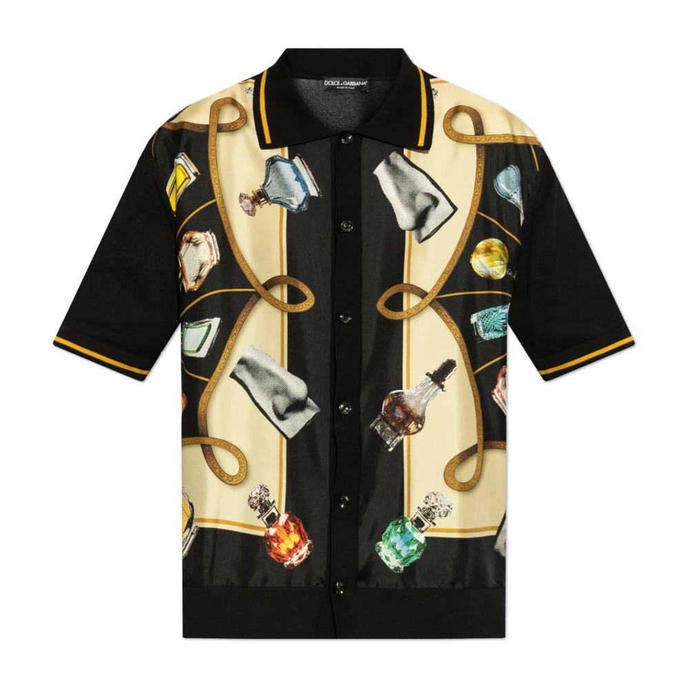 Shirts > Short Sleeve Shirts - - Dolce & Gabbana - Modalova