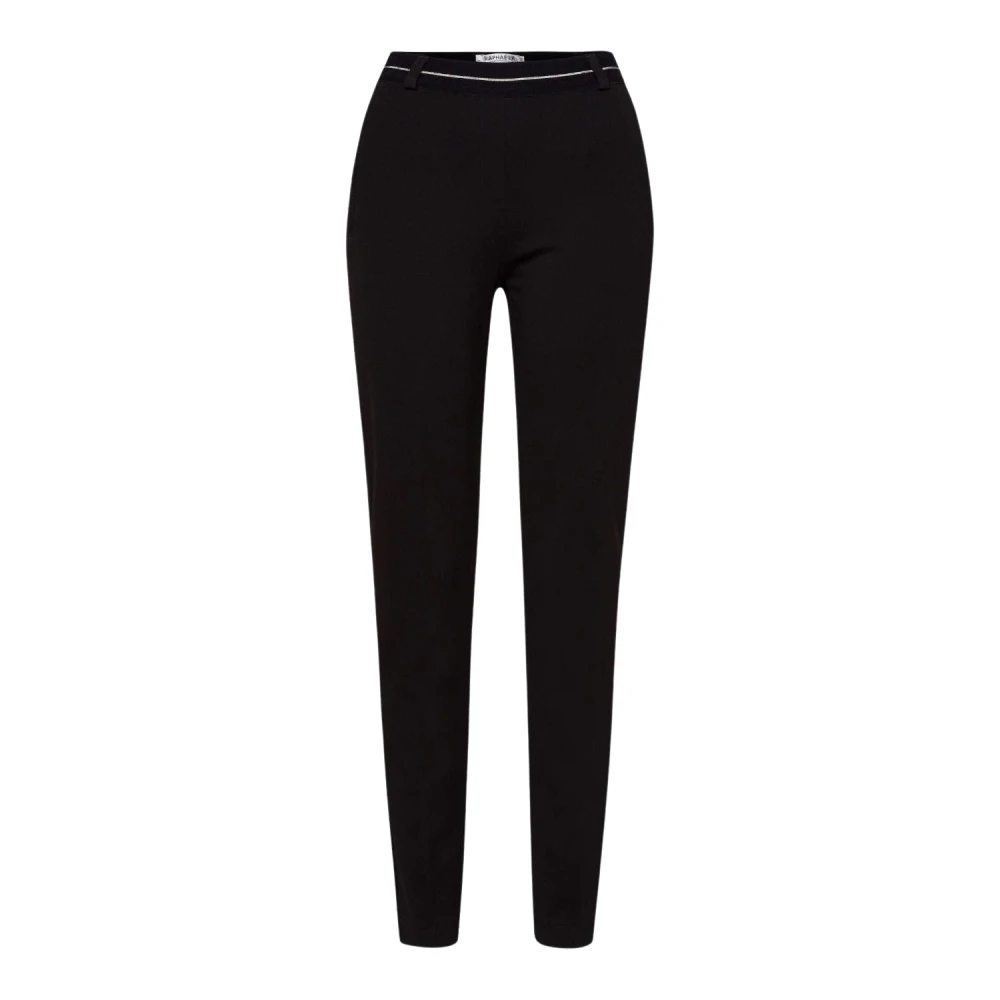 Raphaela By Brax Super slim fit stoffen broek met ritszakken model 'LILLYT'