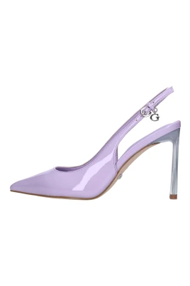 Lack Slingback Pumps