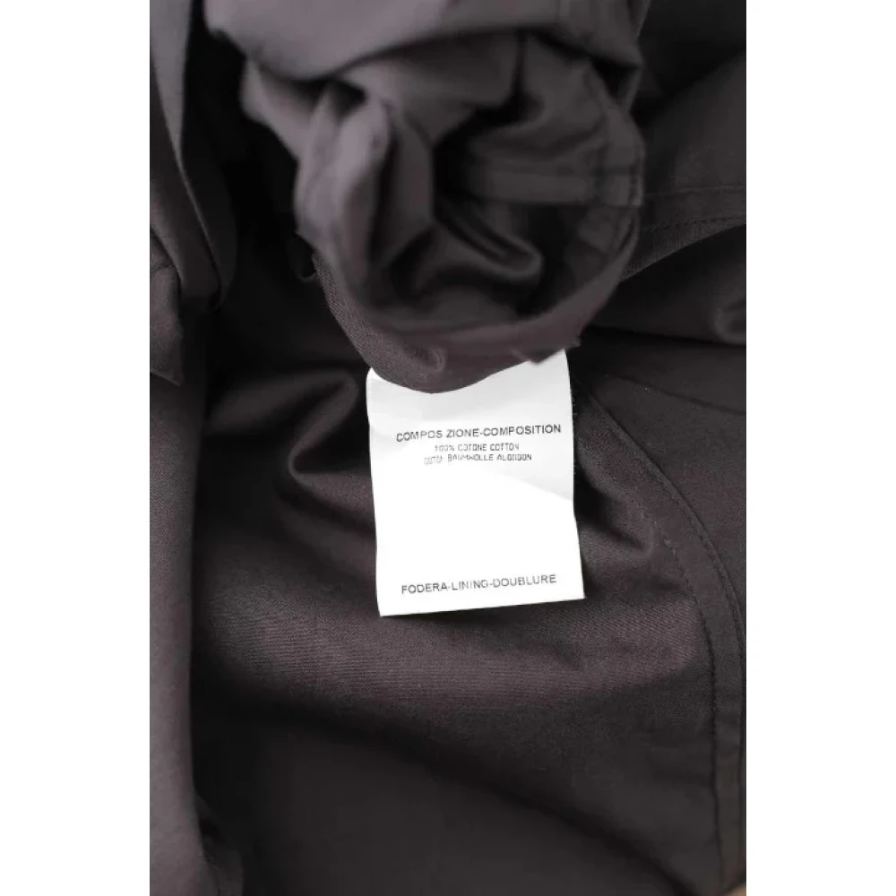 Yves Saint Laurent Vintage Pre-owned Cotton tops Brown Dames