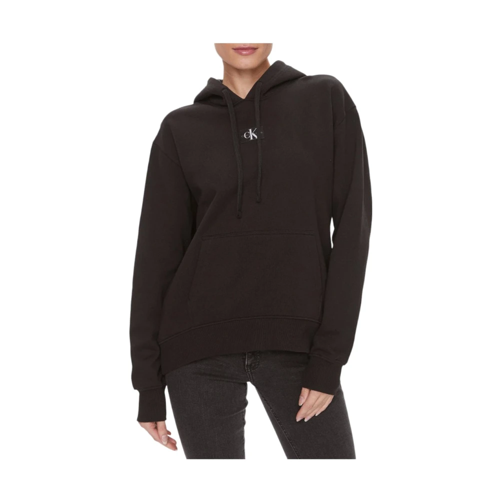 Calvin Klein Stijlvolle Sweatshirt Black Dames