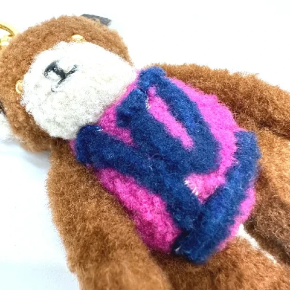 Louis Vuitton Vintage Pre-owned Fabric key-holders Brown Dames